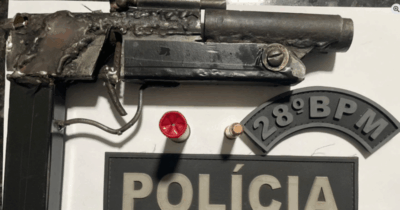 Homem tenta fugir de abordagem e arma caseira é apreendida em Itapecuru Mirim