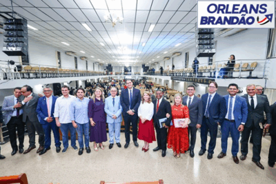 Orleans Brandão prestigia encontro da Assembleia de Deus