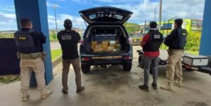 Mais de 120 kg de cocaína são apreendidos em carga de soja na BR-135, em São Luís