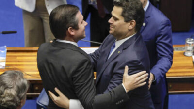 Vídeo: Alcolumbre e Motta dão bolo no STF