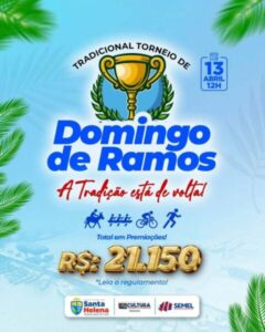 A Tradicional competição de Domingo de Ramos está de volta em Santa Helena