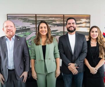 Prefeito Paulo Curió parabeniza senadora Ana Paula Lobato por eleição à Mesa Diretora do Senado