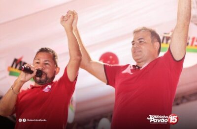 Joãozinho Pavão realiza o maior comício da campanha eleitoral em Santa Helena