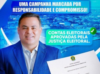 Prefeito eleito Joãozinho Pavão, tem contas de campanha aprovadas pela Justiça Eleitoral