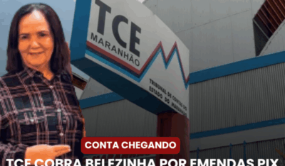 TCE Cobra Belezinha por Emendas PIX