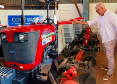 Prefeito de Bequimão recebe trator e implementos agrícolas para reforçar agricultura familiar