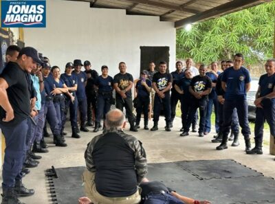 INÉDITO: Guarda Municipal de Rosário recebe pela primeira vez, treinamentos com instrutores altamente qualificados