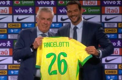 Carlo Ancelotti faz a primeira convocação do Brasil, sem Neymar