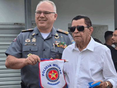Tenente Veterano completa 92 anos e ganha homenagem da Polícia Militar do MA