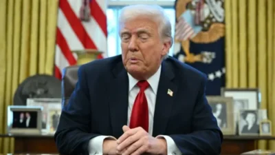 Trump é o presidente dos EUA com pior aprovação aos 100 dias mandato em 80 anos