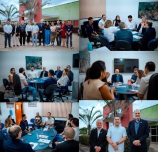 Prefeito eleito André da RalpNet reúne com diretoria da UFMA Pinheiro-MA