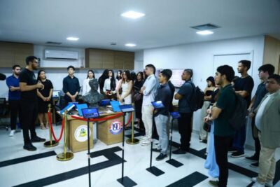 Iracema Vale recebe alunos de Direito da UNDB