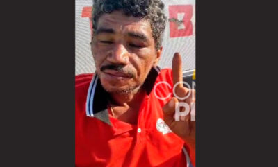 Homem conhecido como ‘O Valentão’ é preso após tentar matar ex-esposa e agredir atual em Palmeirais-PI