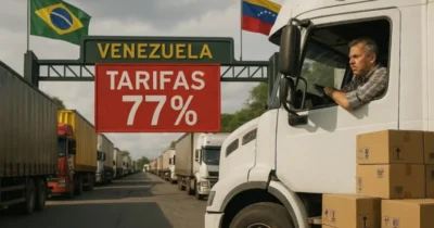 APÓS CALOTE DE 10 BILHÕES AO BRASIL, VENEZUELA IMPÕE TARIFAÇO DE  77% SOBRE PRODUTOS BRASILEIROS