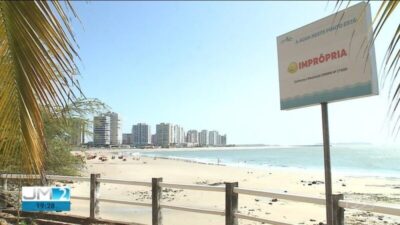 Alerta: Quatro trechos de praias estão impróprios para banho na Grande São Luís