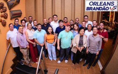 Secretário Orleans Brandão, recebe apoio de 25 vereadores de São Luís, a sua pré-candidatura para 2026