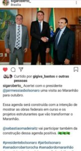 O que há por trás do anúncio do Senador Roberto Rocha sobre a vinda de Bolsonaro ao Maranhão…
