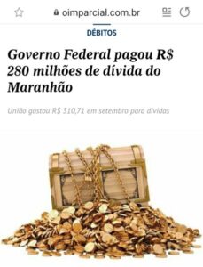 Fascismo? Bolsonaro paga dívidas que Flávio Dino se recusou pagar e mostra quem de fato é o verdadeiro gestor do Maranhão…