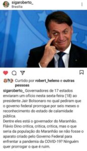Calamidade eleitoral, Flávio Dino?