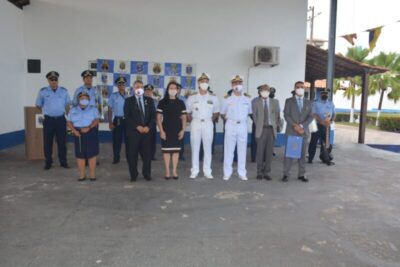 Banda da Guarda se apresenta em cerimônia da Marinha do Brasil