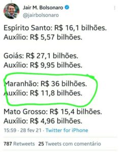 Reunião direcionada, lockdow à vista: Alguém tem dúvidas que Flávio Dino vai fechar tudo como nos outros estados?