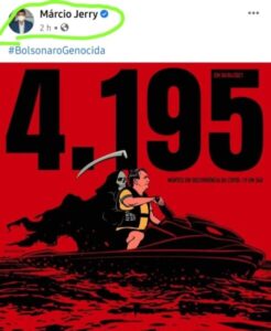 Semana de cinzas: quase cem mortos em 5 dias, o Maranhão bateu outro recorde por morte de Covid-19. E agora, quem é genocída, Flávio Dino?