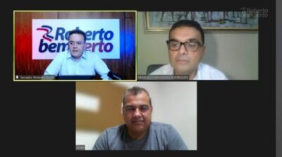 Em live, Roberto Rocha debate sobre infraestrutura e o que ainda falta para o Maranhão avançar