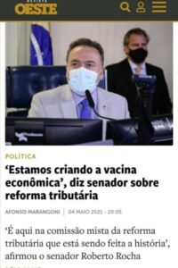 Reforma Tributaria: Roberto Rocha lamenta espetáculo da CPI midiática e chama atenção para aquilo que realmente importa…