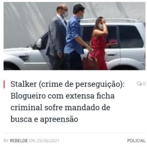 Blogueiro caluniador é levado para dar explicações na SEIC