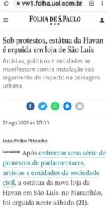 Liberdade? Para agradar comunistas Jornal Foice de SP propaga fakenews contra os maranhenses…
