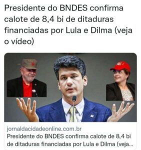 Veja no vídeo: BNDES mostra o tamanho da roubalheira bilionária do PT…