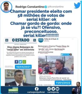 Sobre “ataques” e “ofensas”: Comentarista da Jovem Pan desmascara vitimismo de Flávio Dino…