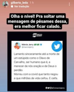 Rei da baixaria? Márcio Jerry perdeu outra oportunidade de mostrar que era gente…