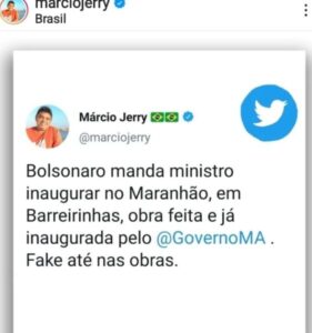 Márcio Jerry promove baixarias em Barreirinhas para tumultuar visita de ministro do Turismo…