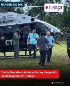 A imagem do dia: Grupo de Flávio Dino após 8 anos “combatendo” o grupo Sarney…