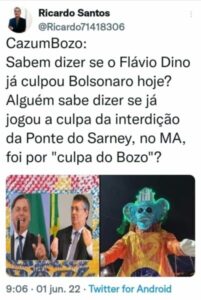 Tuitada do dia: de quem é a culpa, Flávio Dino?