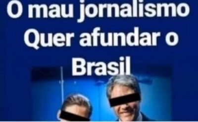 O minuto de silêncio da Globo diante das narrativas teatrais da Imprensa Militante…