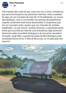 No prego: Caos nas estradas afeta ambulânciaterapia do Maranhão…