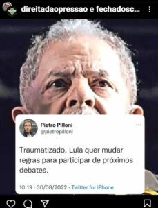 Um fora da lei querendo mudar as regras de tudo em seu beneficio?