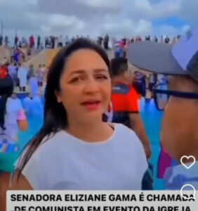 Sentindo o “golpe”? Veja no vídeo: Eliziane Gama sendo repudiada em eventos públicos…