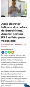 Vaquejada de Barreirinhas virou “tiro no pé” dos “gestores do atraso”…