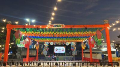 Governador Carlos Brandão da aula e ensina Luciano Genésio a realizar um São João em Pinheiro