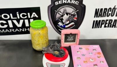 Em Imperatriz, polícia prende mulher que vendia “brigadeiros de maconha”