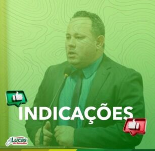 Vereador Lucas do Beiradão apresentou mais 03 indicações para atender a população de Pinheiro
