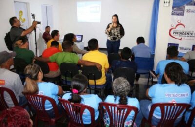 Prefeita Valéria lança programa de saúde TeleNordeste em Presidente Sarney