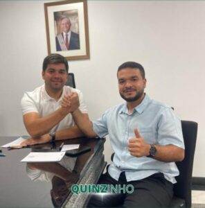 Quizinho cumpre agenda ao lado do Secretario Estadual de Indústria e Comércio e o Deputado Federal Marreca Filho, que declarou apoio à sua pré-candidatura à prefeito de Peri-Mirim