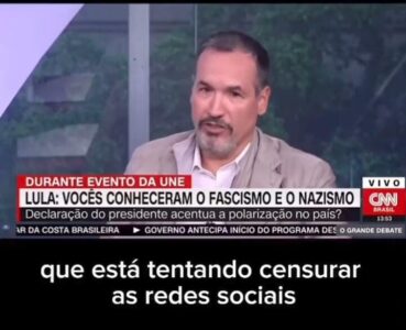 Democracia relativa, perseguição e censura: CNN joga a culpa em Lula e Flávio Dino em pleno horário nobre…