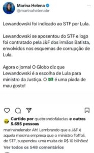 Dino desaponsentou o Lewandowski?