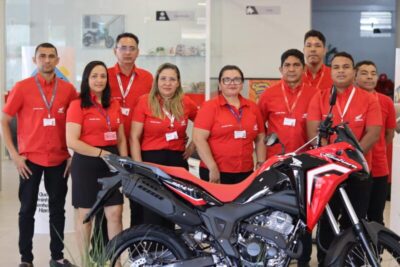 Alvorada Motos realiza o lançamento da XRE 300 Sahara 2024 em Pinheiro