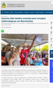Vele tudo por Barreirinhas, até “fakenews”, Sra. presidenta?